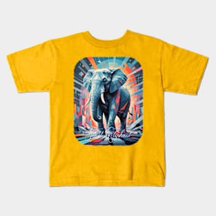 Giant Elephant Kids T-Shirt